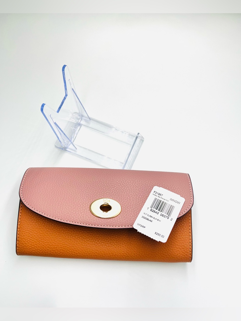 Coach Slim Colorblock Envelope Wallet - Picture 5 of 9
